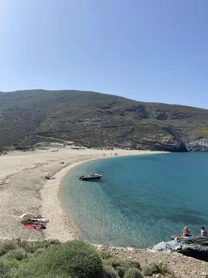 Kontos-Traditional House In Andros Beach Екстериор снимка